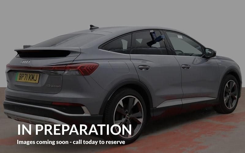 Used Audi Q4 Sportback e-tron S-Line 150 kW (204 HP) 2022 Grey SUV