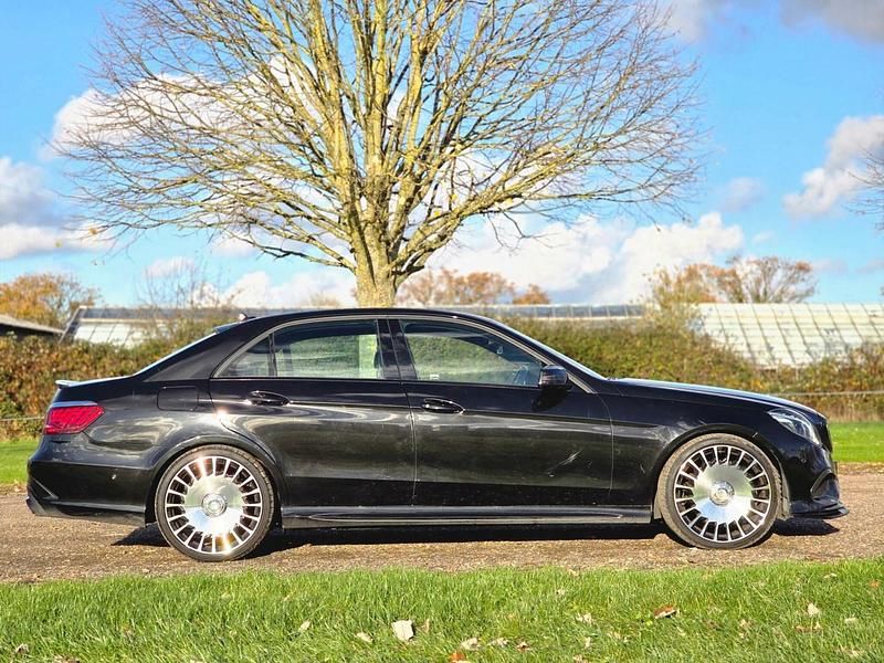 Used Mercedes E220 AMG 2015 Black Sedan