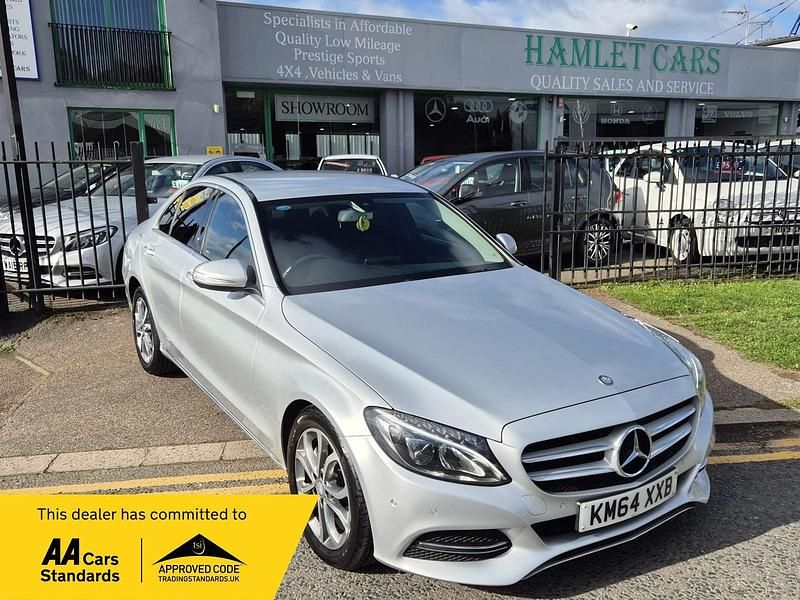 Silver Used 2015 Mercedes C200 Sedan | £10,000 (Fair price) - Image 1/4