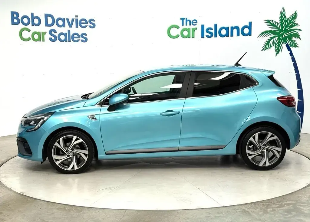 Used Renault Clio RS Line 100 HP (73 kW) 2020 Blue Hatchback