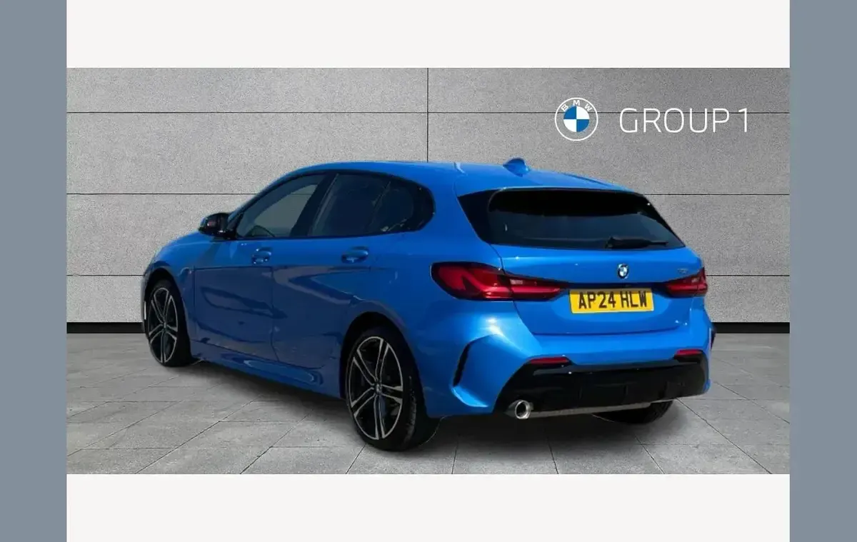 Used BMW 118 M Sport 134 HP (98 kW) 2024 Blue Hatchback