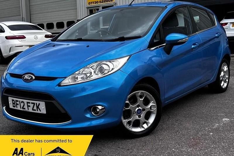 Blue Used 2012 Ford Fiesta Zetec Hatchback | £2,499 (Fair price) - Image 1/1