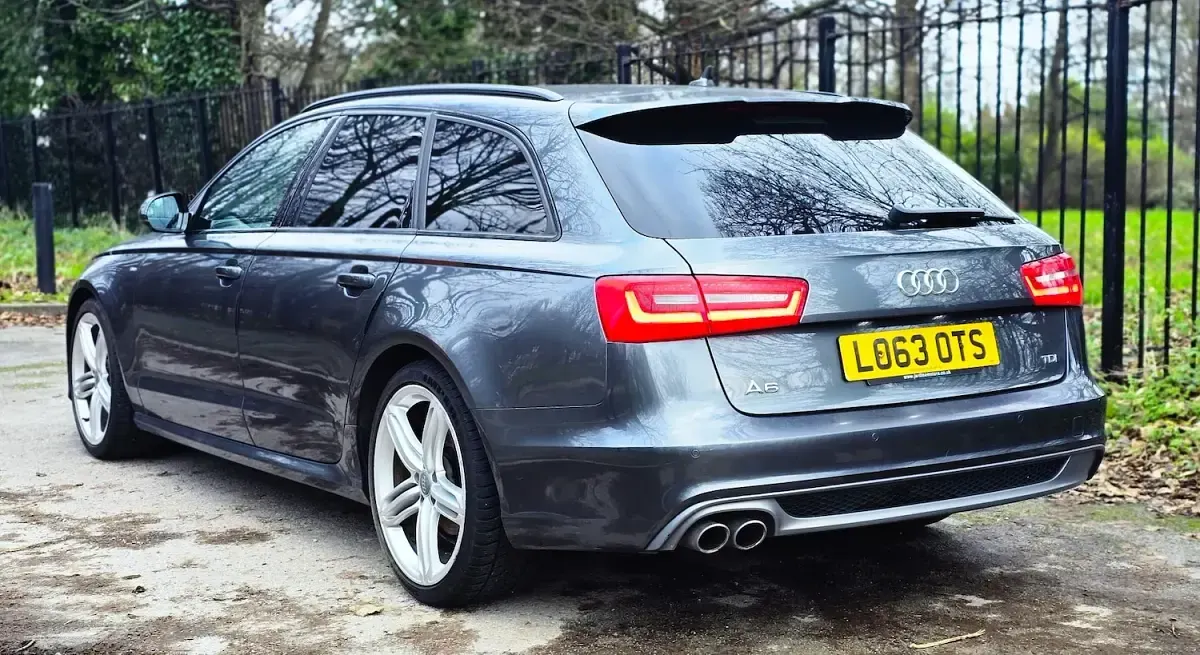 Used Audi A6 Black Edition 174 HP (127 kW) 2013 Grey Estate