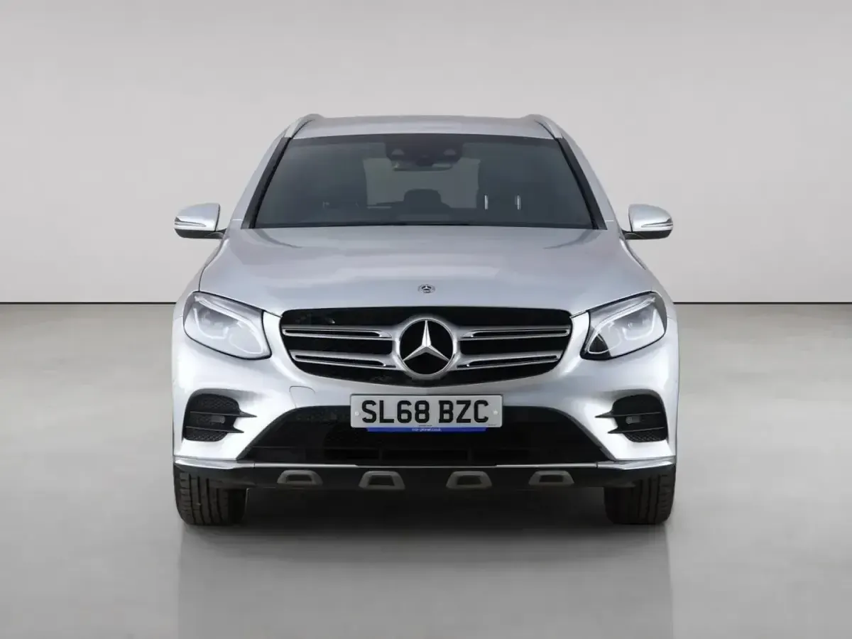 Used Mercedes GLC220 AMG line 170 HP (125 kW) 2018 Silver SUV