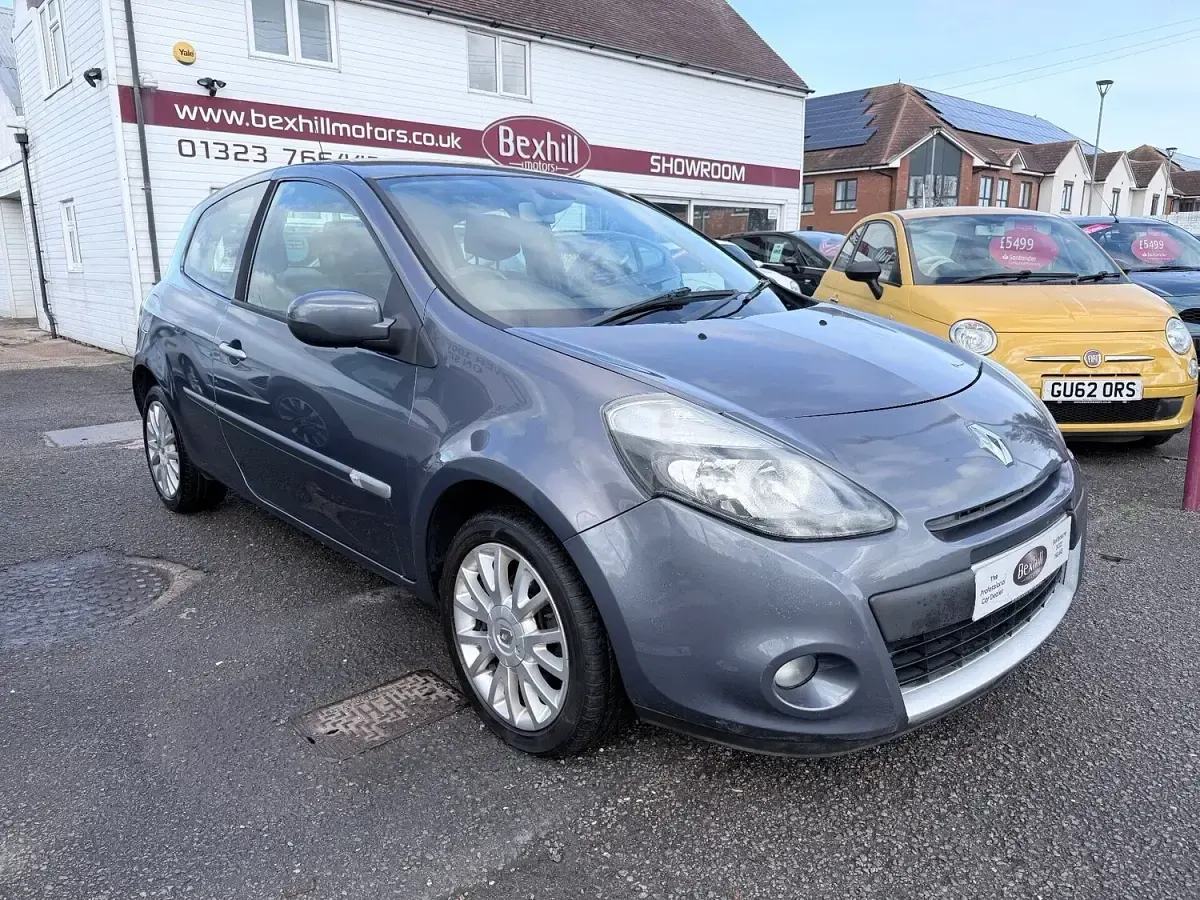 Used Renault Clio Dynamique 86 HP (63 kW) 2009 Blue Hatchback