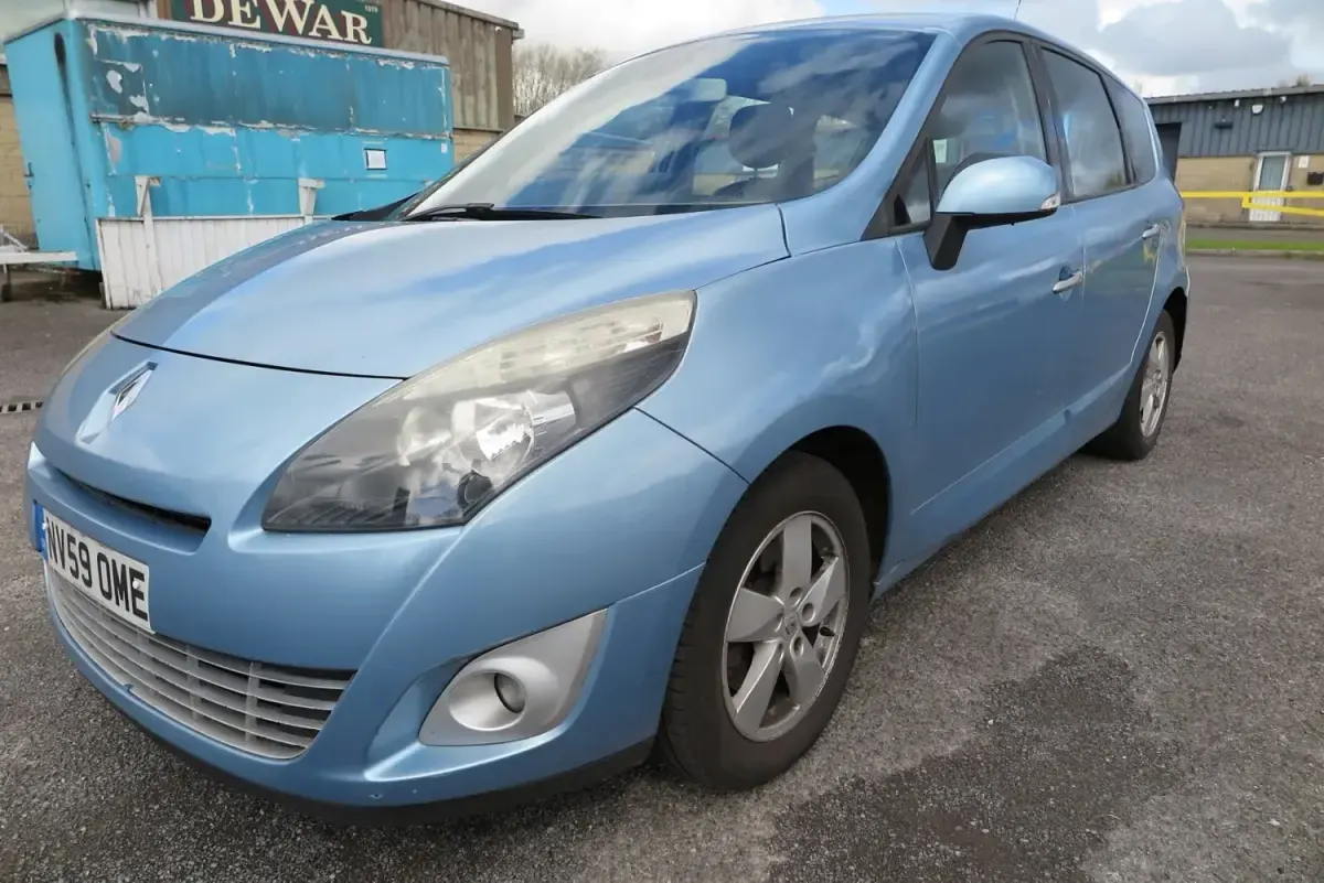 Używany Renault Grand Scénic II Dynamique 2009 Niebieski Minivan