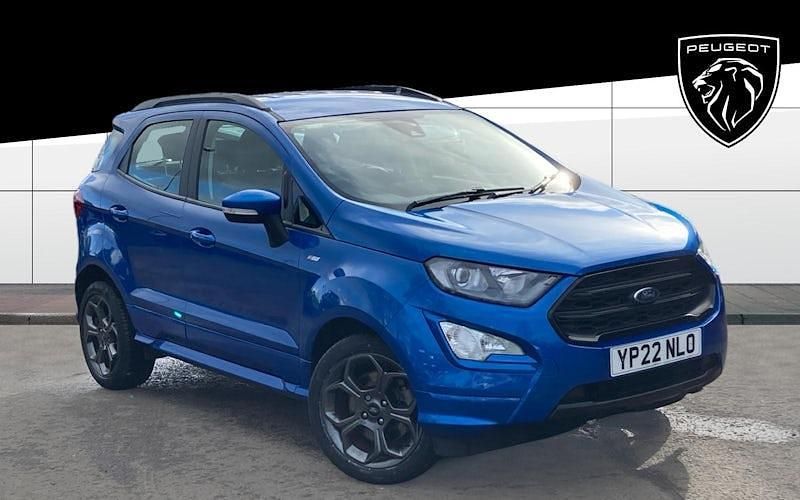 Used Ford Ecosport ST-Line 125 HP (91 kW) 2022 Blue SUV