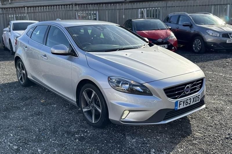 Silver Used 2013 Volvo V40 R-Design Hatchback | £4,195 (Fair price) - Image 1/1