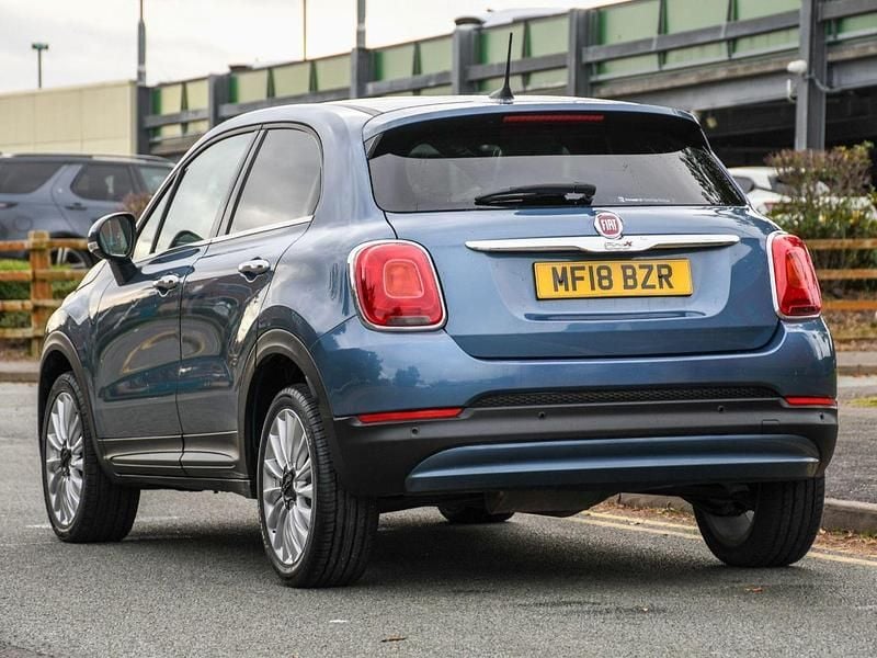 Blue Used 2018 Fiat 500X Lounge SUV | £7,096 (Good price) - Image 1/3