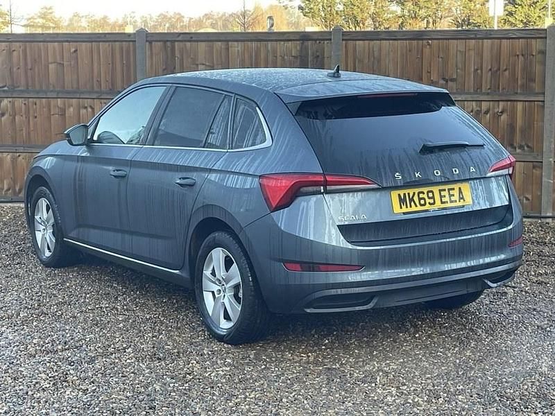 Used Skoda Scala SE 115 HP (84 kW) 2019 Grey Hatchback