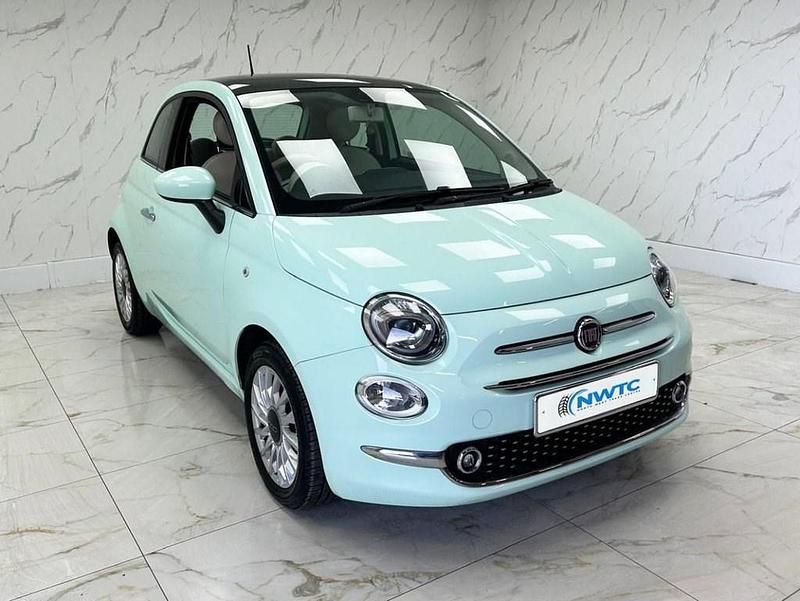 Used Fiat 500 Lounge 69 HP (50 kW) 2017 Green Hatchback