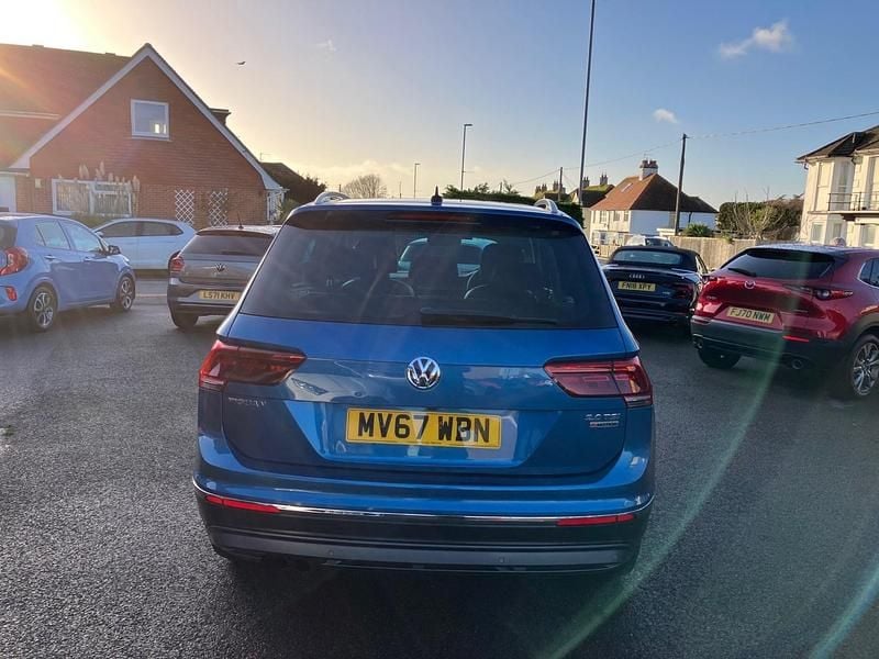 Used VW Tiguan SEL 180 HP (132 kW) 2017 Blue SUV