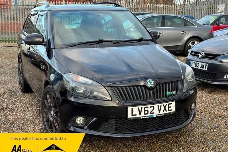 Used Skoda Fabia vRS 2012 Black Estate