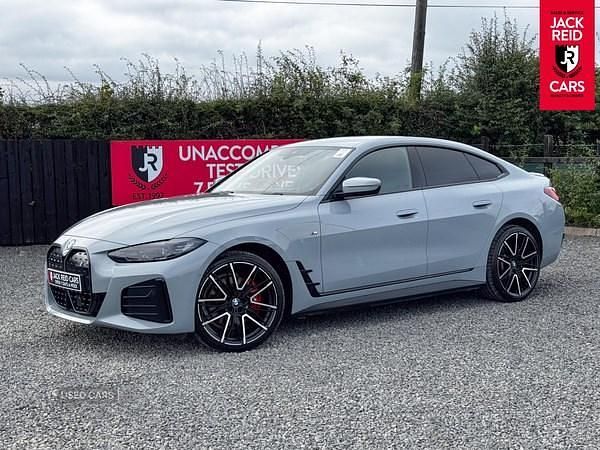 Grey Used 2022 BMW i4 M Sport Sedan | £25,999 (Expensive) - Image 1/4