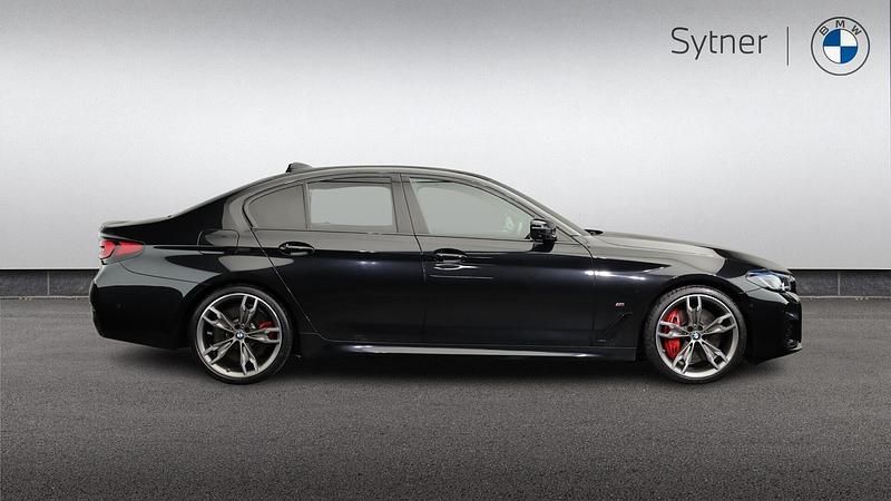 Used BMW M550 Comfort Edition 523 HP (384 kW) 2021 Black Sedan
