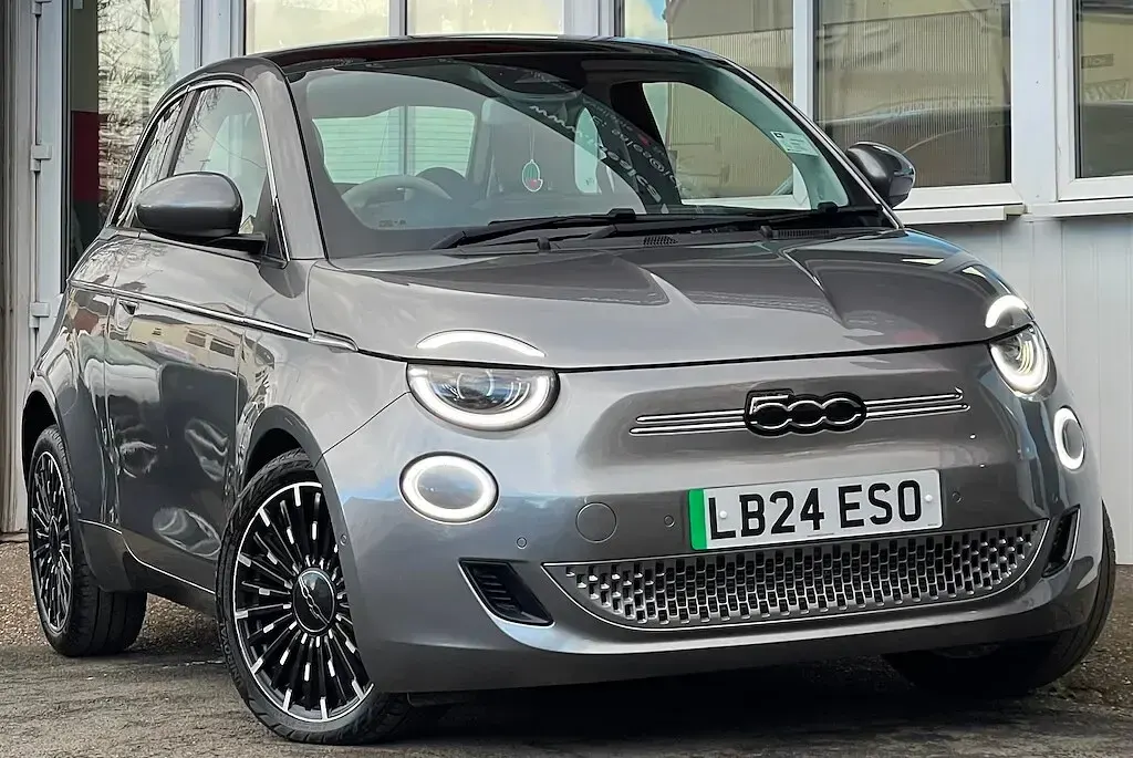 Used Fiat 500e La Prima 86 kW (118 HP) 2024 Grey Hatchback