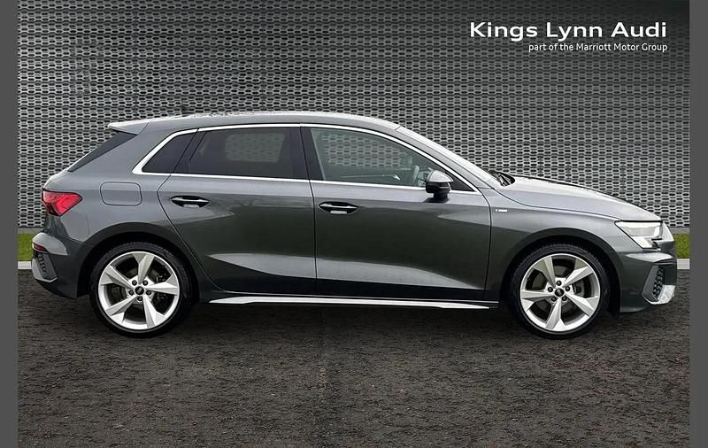 Used Audi A3 S-Line 147 HP (108 kW) 2021 Grey Sedan