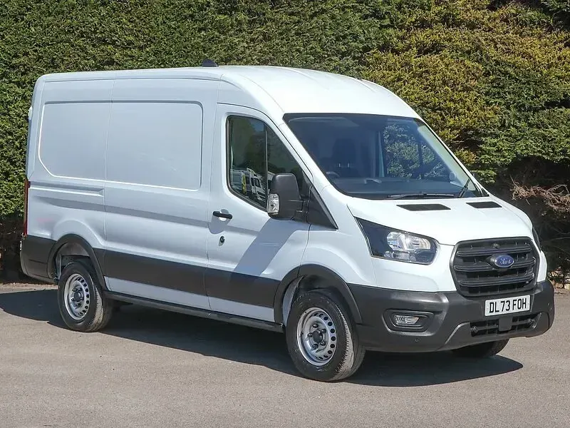 Used Ford Transit 130 HP (95 kW) 2023 White Van