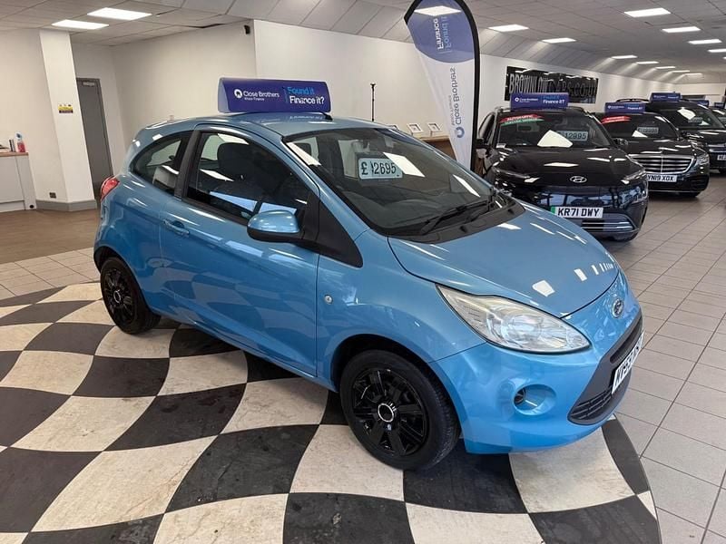Used Ford Ka Style 69 HP (50 kW) 2009 Blue Hatchback