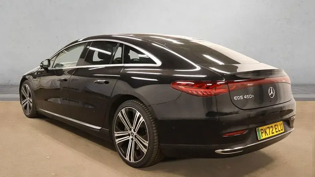 Used Mercedes EQS450+ Exclusive Luxury 244 kW (333 HP) 2022 Black Hatchback