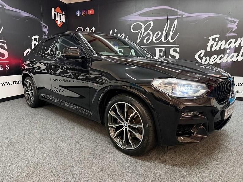 Black Used 2021 BMW X4 M Sport SUV | £27,990 (Fair price) - Image 1/4