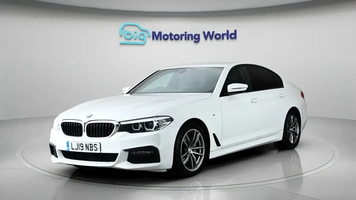 Used BMW 520 M Sport 184 HP (135 kW) 2019 White Sedan
