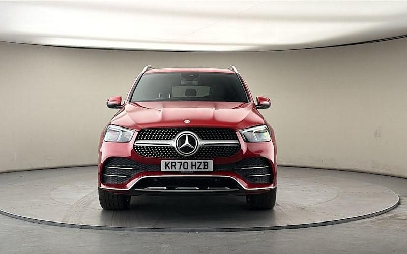 Second-hand Mercedes GLE350 AMG line 272 CP (200 kW) 2020 Roșu SUV
