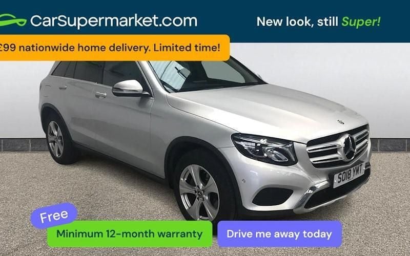 Used Mercedes GLC250 204 HP (150 kW) 2018 Silver Estate