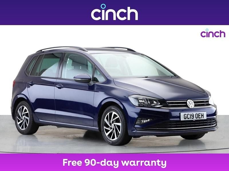 Blue Used 2019 VW Golf Sportsvan Match MPV | £13,649 (Fair price) - Image 1/3