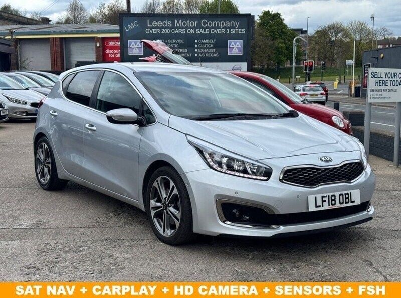Silver Used 2018 Kia Ceed Hatchback | £8,995 (Fair price) - Image 1/4