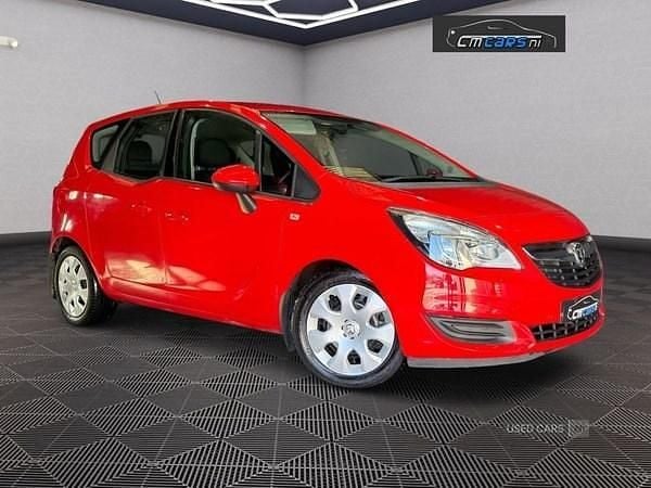 Red Used 2014 Vauxhall Meriva MPV | £3,975 (Fair price) - Image 1/4