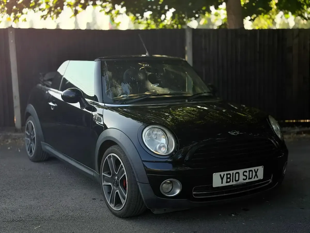 Used Mini Cooper Cabriolet 2010 Black Cabriolet