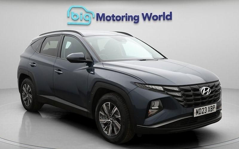 Blue Used 2023 Hyundai Tucson SE SUV | £19,200 (Fair price) - Image 1/4