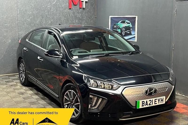 Used Hyundai Ioniq Premium 100 kW (136 HP) 2021 Black Hatchback
