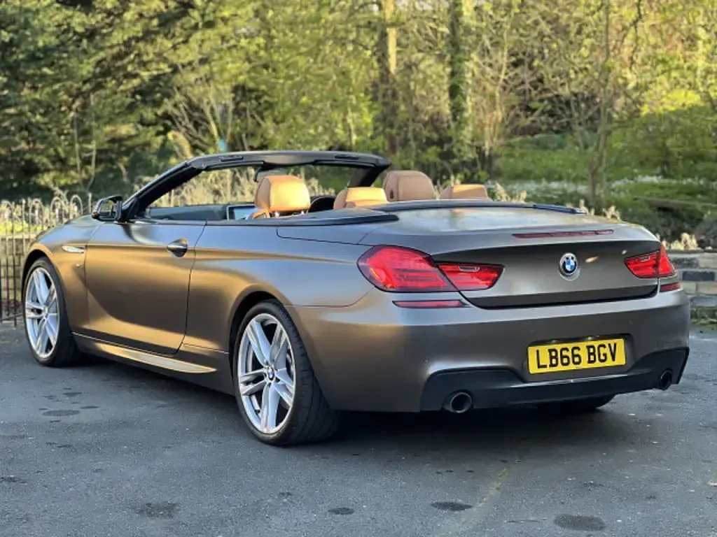 Used BMW 640 Cabriolet M Sport 2016 Bronze Cabriolet