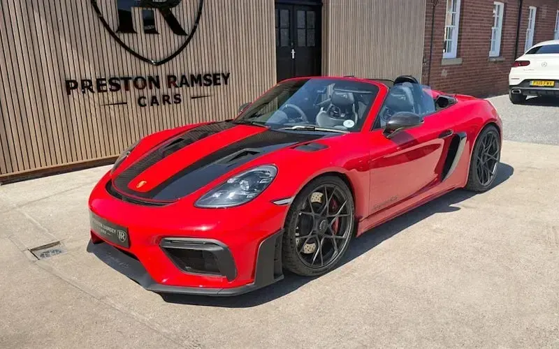 Usado Porsche 718 Spyder 500 HP (367 kW) 2024 Vermelho Cabrios