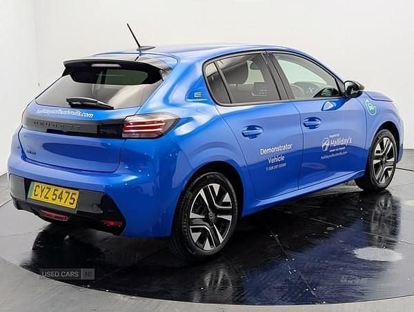 Used Peugeot e-208 Style 100 kW (136 HP) 2024 Blue Hatchback