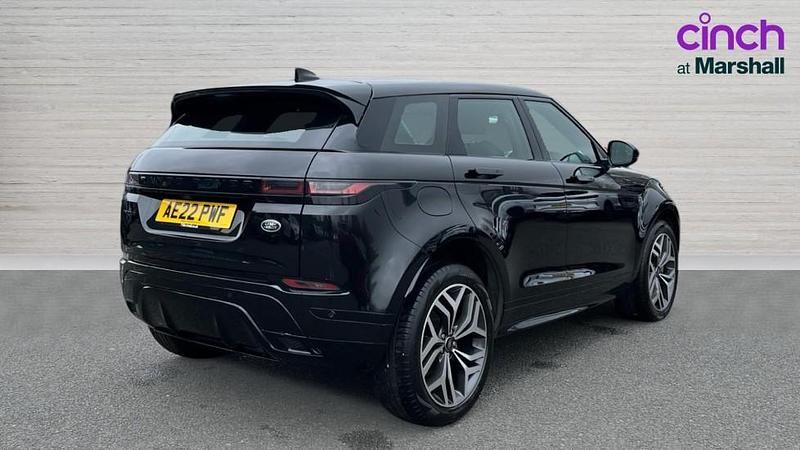 Used Land Rover Range Rover evoque SE Dynamic 204 HP (150 kW) 2022 Metallic  santorini black SUV