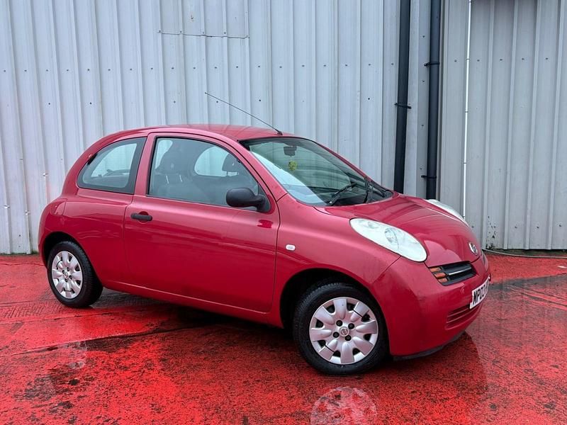 Red Used 2003 Nissan Micra Hatchback | £1,490 (Fair price) - Image 1/3