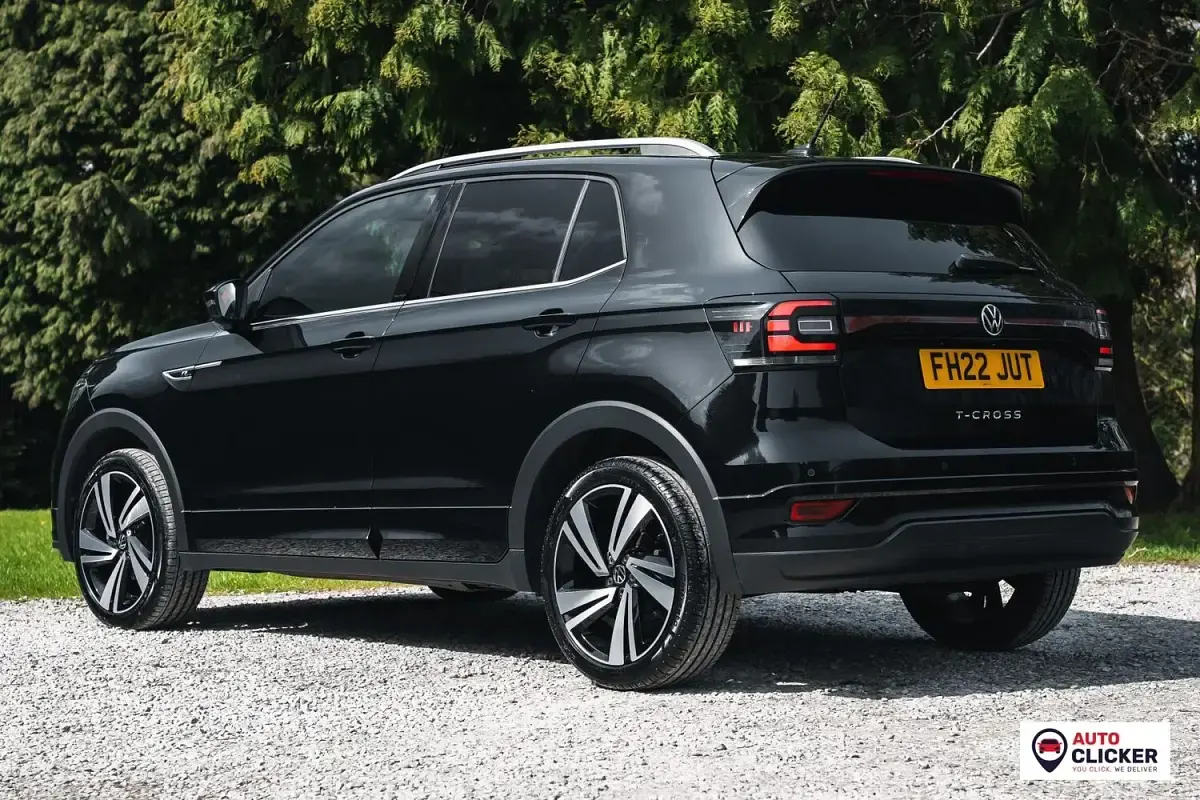 Used VW T-Cross R-line 110 HP (80 kW) 2022 Black SUV