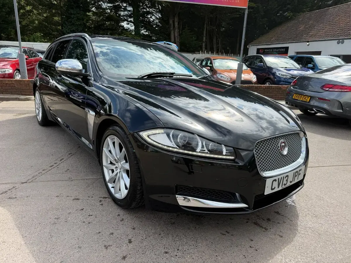 Used Jaguar XF Premium Luxury 2013 Black Estate