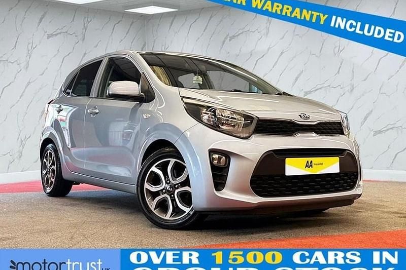 Used Kia Picanto 66 HP (48 kW) 2019 Blue Hatchback