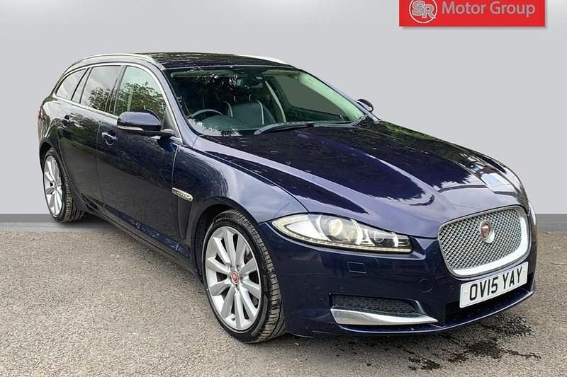 Blue Used 2015 Jaguar XF Sportbrake Portfolio Estate | £7,495 (Fair price) - Image 1/1