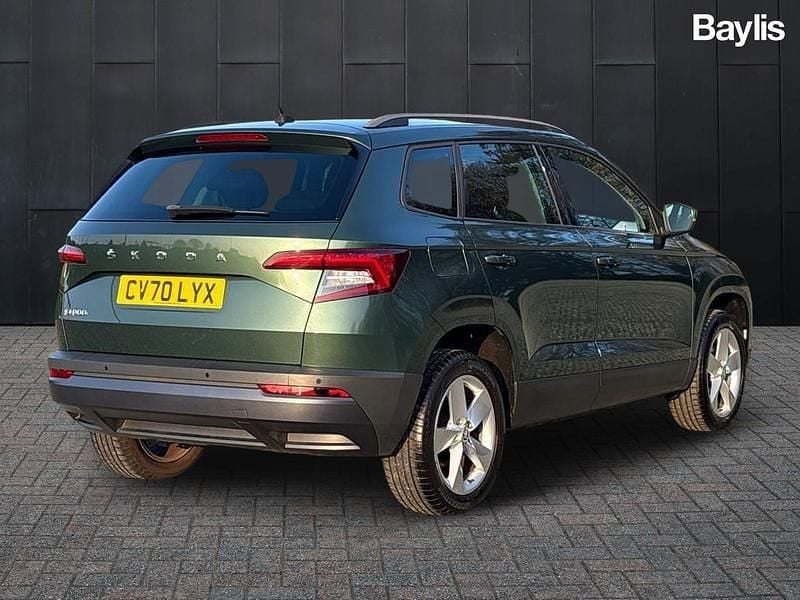 Used Skoda Karoq SE 150 HP (110 kW) 2020 Green SUV