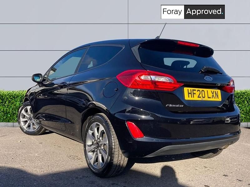 Used Ford Fiesta Trend 74 HP (54 kW) 2020 Black Hatchback