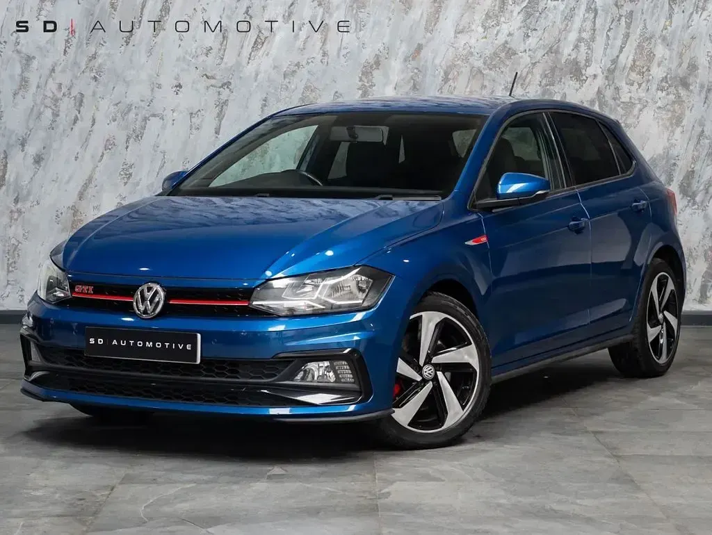 Used VW Polo GTI 200 HP (147 kW) 2019 Blue Hatchback