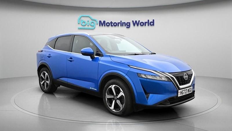 Used Nissan Qashqai N-Connecta 190 HP (139 kW) 2023 Blue SUV