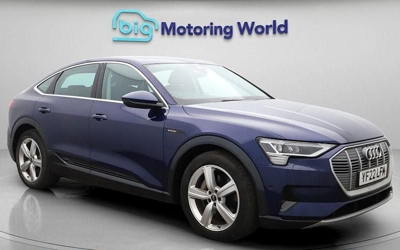 Used Audi e-tron Sportback 300 kW (408 HP) 2022 Blue SUV
