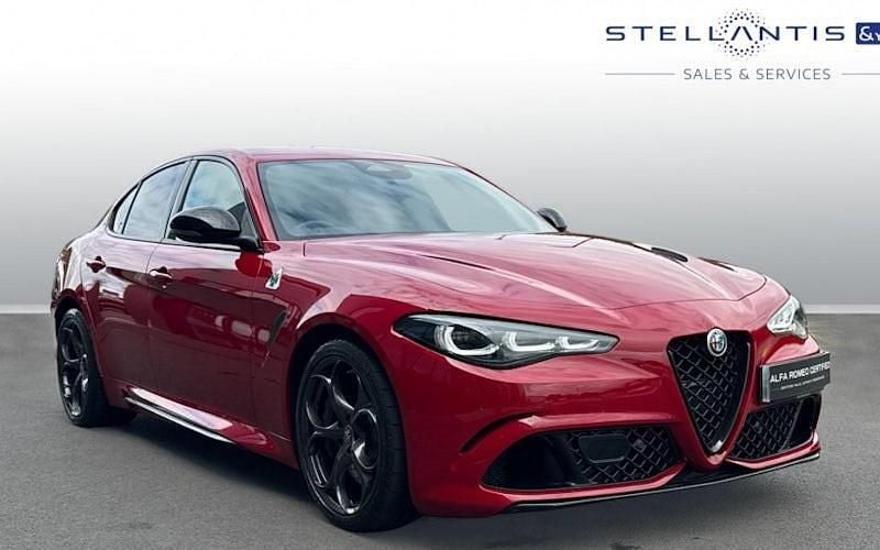 Red Used 2024 Alfa Romeo Giulia Quadrifoglio Sedan | £77,525 (Expensive) - Image 1/3