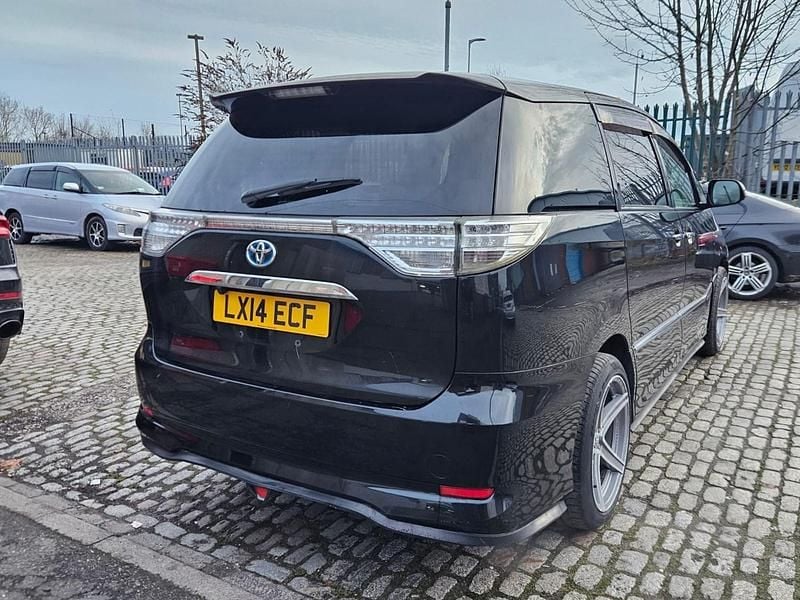 Used Toyota Estima Hybrid 2014 Black MPV